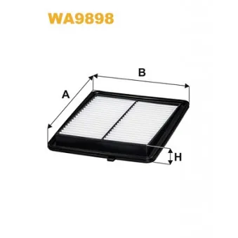 Filtre à air WIX FILTERS OEM 1378078R00000