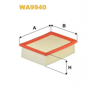 WIX FILTERS WA9940 - Filtre à air