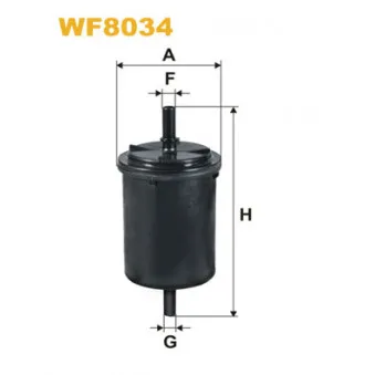 Filtre à carburant WIX FILTERS OEM FT39072
