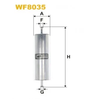 WIX FILTERS WF8035 - Filtre à carburant