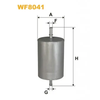 Filtre à carburant WIX FILTERS WF8041