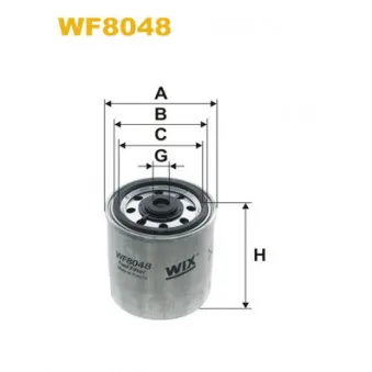 Filtre à carburant WIX FILTERS WF8048