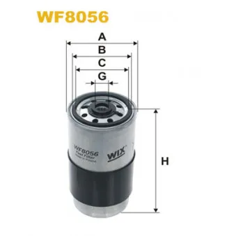 Filtre à carburant WIX FILTERS WF8056