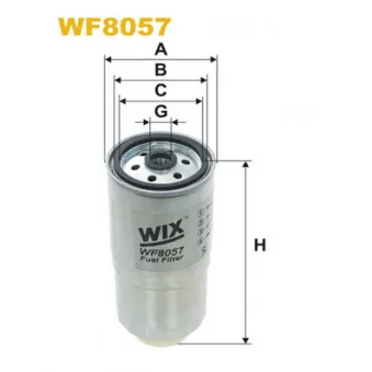 WIX FILTERS WF8057 - Filtre à carburant