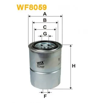 WIX FILTERS WF8059 - Filtre à carburant