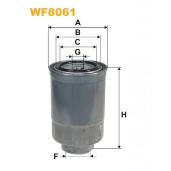 Filtre à carburant WIX FILTERS WF8061