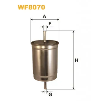 WIX FILTERS WF8070 - Filtre à carburant