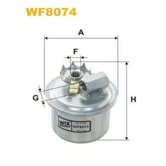 WIX FILTERS WF8074 - Filtre à carburant