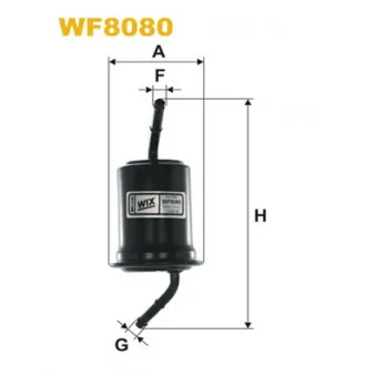 Filtre à carburant WIX FILTERS OEM B6BF20490A