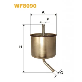 WIX FILTERS WF8090 - Filtre à carburant