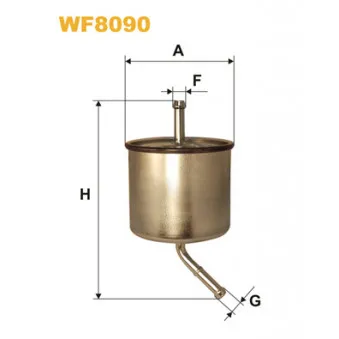 Filtre à carburant WIX FILTERS OEM FS1120490