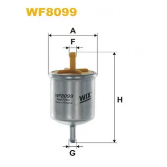 Filtre à carburant WIX FILTERS WF8099