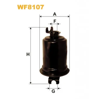 WIX FILTERS WF8107 - Filtre à carburant