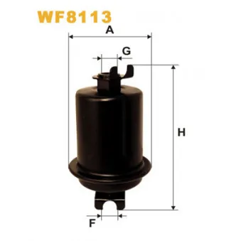WIX FILTERS WF8113 - Filtre à carburant