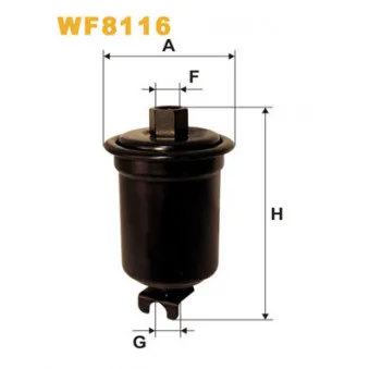 WIX FILTERS WF8116 - Filtre à carburant