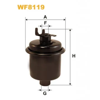 WIX FILTERS WF8119 - Filtre à carburant