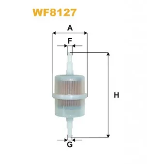 WIX FILTERS WF8127 - Filtre à carburant