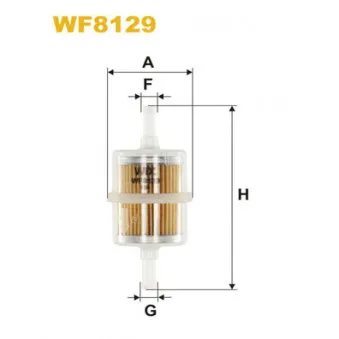 WIX FILTERS WF8129 - Filtre à carburant