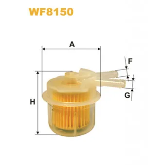 WIX FILTERS WF8150 - Filtre à carburant