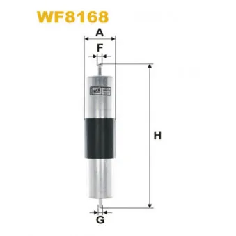WIX FILTERS WF8168 - Filtre à carburant