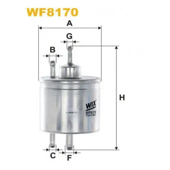 WIX FILTERS WF8170 - Filtre à carburant