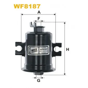 WIX FILTERS WF8187 - Filtre à carburant