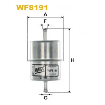 WIX FILTERS WF8191 - Filtre à carburant