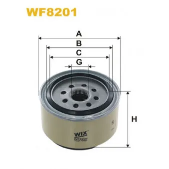 WIX FILTERS WF8201 - Filtre à carburant