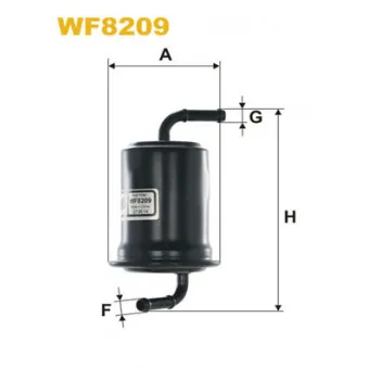 WIX FILTERS WF8209 - Filtre à carburant