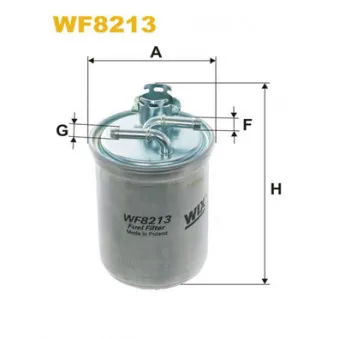 Filtre à carburant WIX FILTERS WF8213