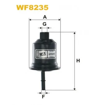 WIX FILTERS WF8235 - Filtre à carburant