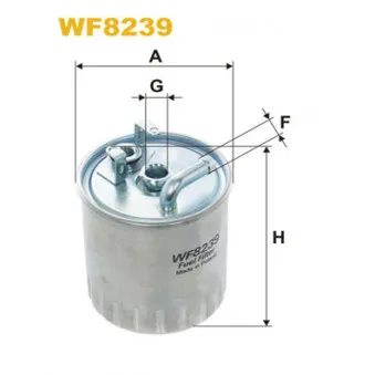 WIX FILTERS WF8239 - Filtre à carburant