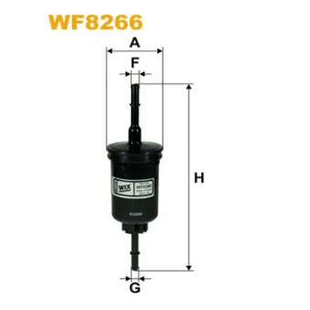 Filtre à carburant WIX FILTERS WF8266