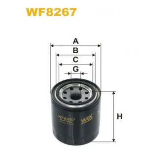 WIX FILTERS WF8267 - Filtre à carburant