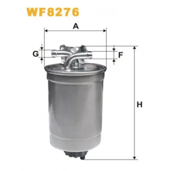 WIX FILTERS WF8276 - Filtre à carburant