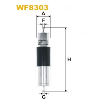 Filtre à carburant WIX FILTERS WF8303