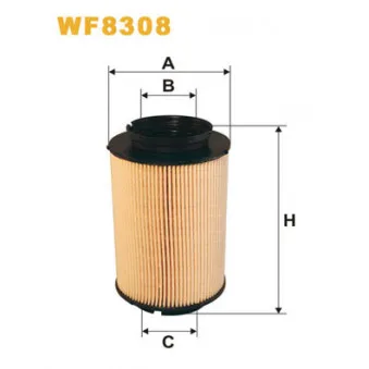 Filtre à carburant WIX FILTERS WF8308