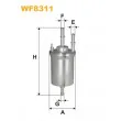 Filtre à carburant WIX FILTERS [WF8311]