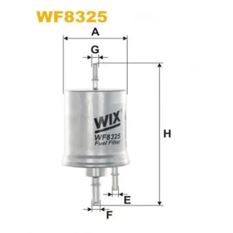 Filtre à carburant WIX FILTERS OEM 4f0201511e