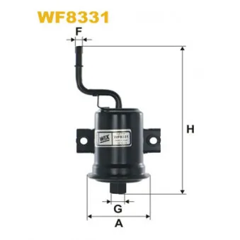 WIX FILTERS WF8331 - Filtre à carburant