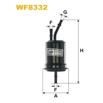 WIX FILTERS WF8332 - Filtre à carburant