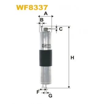 WIX FILTERS WF8337 - Filtre à carburant