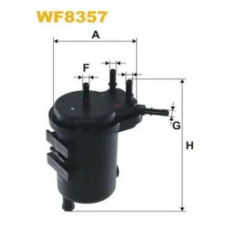 WIX FILTERS WF8357 - Filtre à carburant