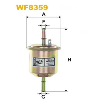 WIX FILTERS WF8359 - Filtre à carburant