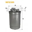 Filtre à carburant WIX FILTERS [WF8389]