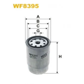 Filtre à carburant WIX FILTERS WF8395