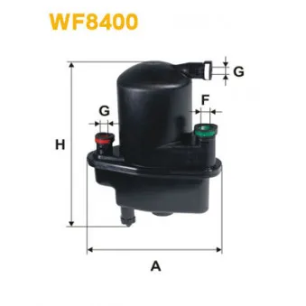 WIX FILTERS WF8400 - Filtre à carburant