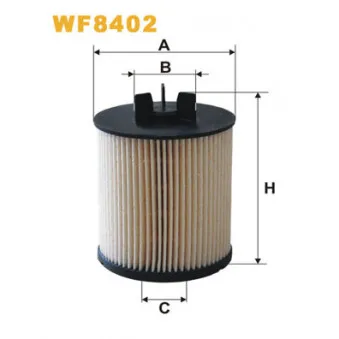Filtre à carburant WIX FILTERS WF8402