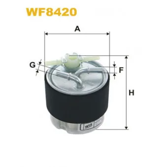WIX FILTERS WF8420 - Filtre à carburant