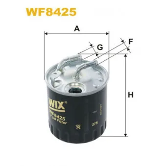 Filtre à carburant WIX FILTERS WF8425